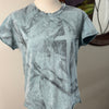 Gritty but Pretty, Women's Hand Dyed Faith Cross T