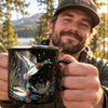 Enamel Camping Mug, Mallard Duck, 12 oz