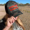 Hunting Fishing Freedom & Faith Camo Mesh Back Hat