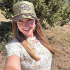 FAITH, Embelished Camo Trucker Hat w/ Chain & Rhinestone Cross