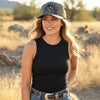 Camo Guinea Fowl Feather Trucker Hats, Optional Shotgun Shell, Handmade