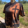 On Fire For Jesus, Handmade Limited Edition Women's  T
