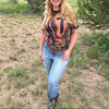 On Fire For Jesus, Handmade Limited Edition Women's  T