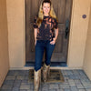 On Fire For Jesus, Handmade Limited Edition Women's  T