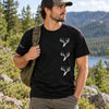 Men's Whitetail Deer Skull 100% Cotton Heavyweight T
