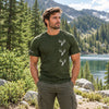 Men's Whitetail Deer Skull 100% Cotton Heavyweight T