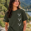 Women's Whitetail Heavyweight 100% Cotton T