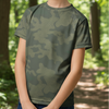 Kids UPF 50 Camo T-Shirt