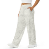 Topographical Map Wide Leg Cotton Lounge Pants
