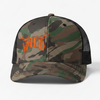 WILD Camouflage Unisex Snapback Trucker Hat