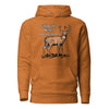 Follow the Word, Not the Herd, Women's Christian Deer Hoodie