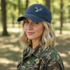 Whitetail Distressed Low Profile Hat