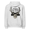 Product mockup Christian Deer Hoodie from River to Ridge