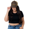 River to Ridge Unisex Snapback Hat, Brown, Unisex