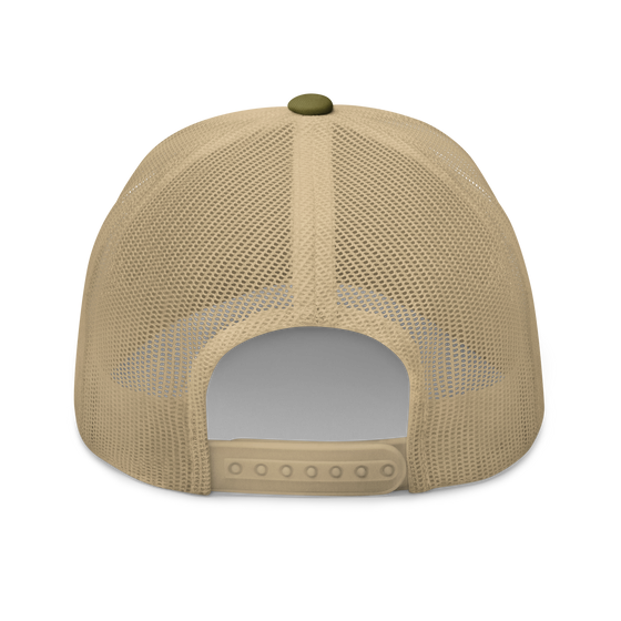 River to Ridge Snapback Trucker Hat, Green, Unisex