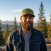 Olive River to Ridge Snapback Trucker Hat, Unisex