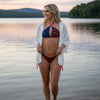 FREE Shipping, SALE 50% OFF, Patriotic Gun Flag String Bikini