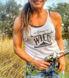 SALE 50% OFF + FREE Shipping, Stay Wild Antler Tank