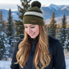 SALE 50% OFF + FREE Shipping, Women's Cable Knit Beanie, Olive