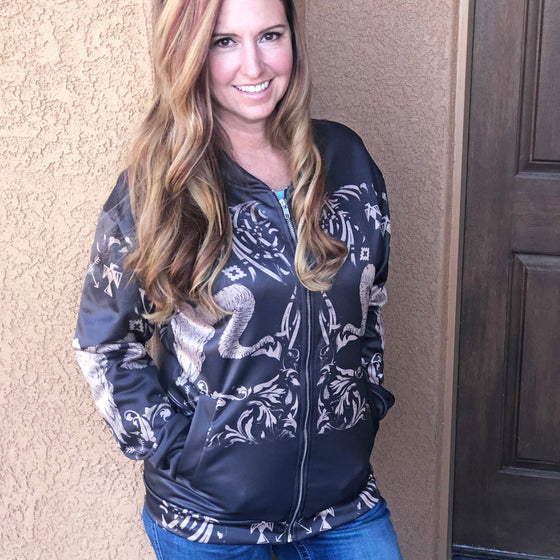 SALE 50% OFF + FREE Shipping, Archery Ram Bomber Jacket