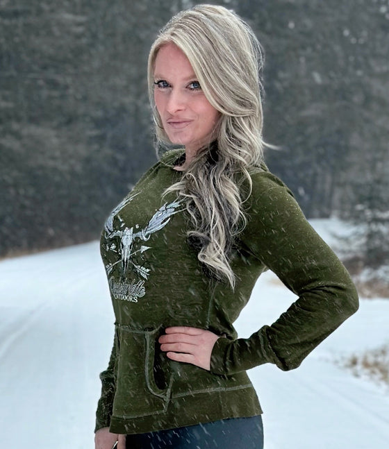 SALE 50% OFF + FREE Shipping, Bowhunting, Archery Moose Hoodie