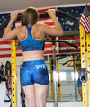 High Impact Compression Sports Bra, Padded, WILD Antler, Non-Toxic