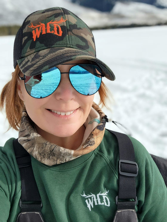 WILD Camouflage Unisex Snapback Trucker Hat