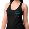 Hunting, Fishing, Fitness & Faith, Women’s Racerback Tank