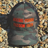 Hunting Fishing Freedom & Faith Camo Mesh Back Hat