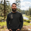 Jesus, Coffee, Dogs, Fishing: Men's Vintage Wash Sweatshirt