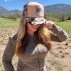 Alligator Cowboy Camo Trucker Hat, Unisex