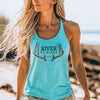 River to Ridge Antler Logo Women’s Racerback Tank