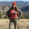 Antler Honeycomb Beanie in Rust