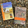 Two Bibles, one Realtree Outdoorsman Bible and one regular Bible, on a gravel surface.