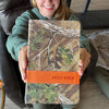 FREE Shipping, Leather Realtree Camo Outdoorsman's Bible