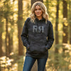 Black Camo Women's River to Ridge Hoodie