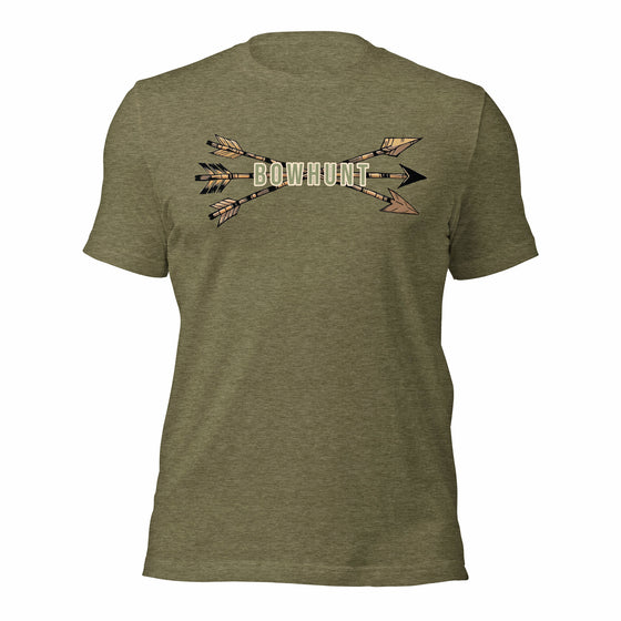 Men's BOWHUNT T-Shirt in Clay, Olive or Army
