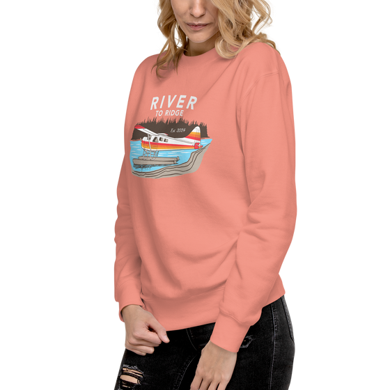 Women's Backcountry Taxi Alaska Bush Plane Sweatshirt, Rose or Black