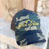 Camouflage River to Ridge Unisex Low Profile Mesh Back Hat NEW