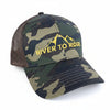 Camouflage River to Ridge Unisex Low Profile Mesh Back Hat