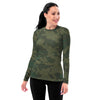 UPF 50 Women's Camo Activewear Rash Guard Sun Shirt
