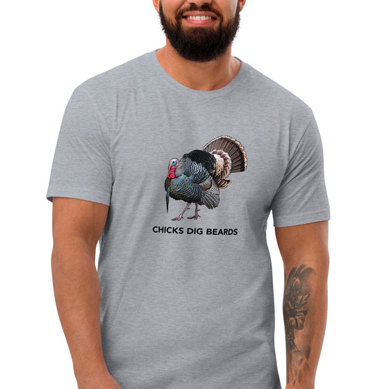 Chicks Dig Beards, Men's Turkey Hunting T