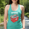 Women’s Take Me to the River Fishing Racerback Tank