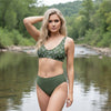 FREE Shipping, High Waist Whitetail Deer Bikini, UPF 50