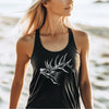 Women’s Elk Logo Racerback Tank Top