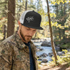 Elk Logo Trucker Hat, Unisex