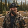 Elk Logo Trucker Hat, Unisex