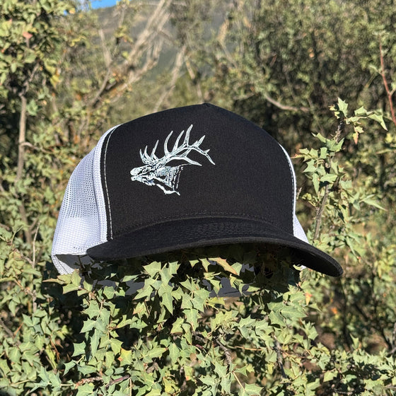 Elk Logo Trucker Hat, Unisex