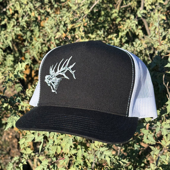 Elk Logo Trucker Hat, Unisex