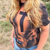 On Fire For Jesus, Handmade Limited Edition Women's  T